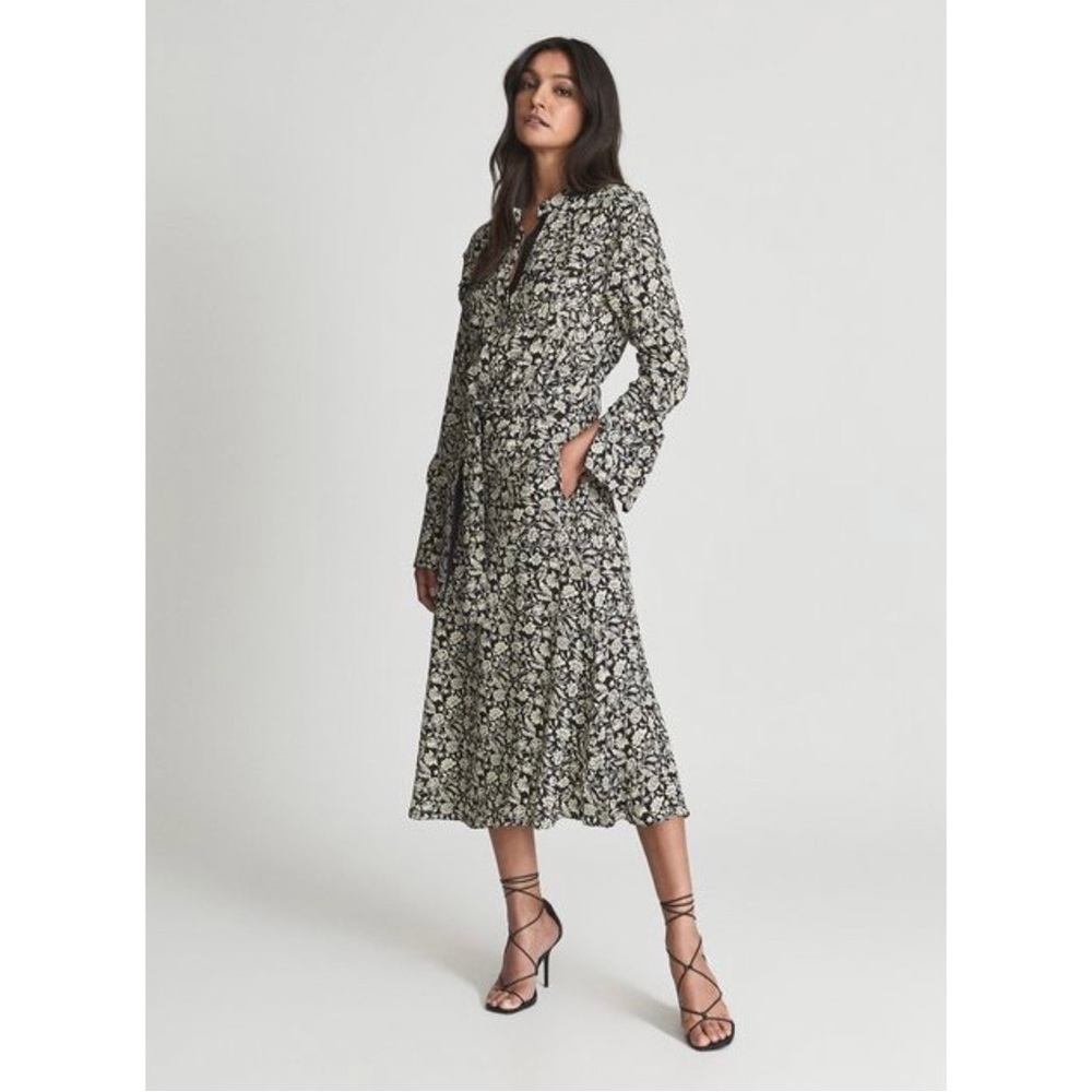 Reiss Micah Floral Dress